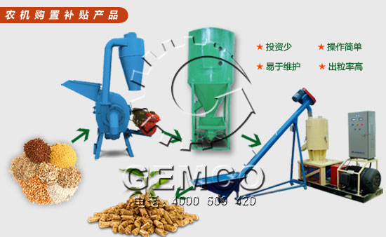 糖心影视(kè)羊飼料機械成套設備圖片大全
