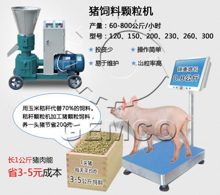 猪饲料颗粒机 投资少 易维护 见（jiàn）效快